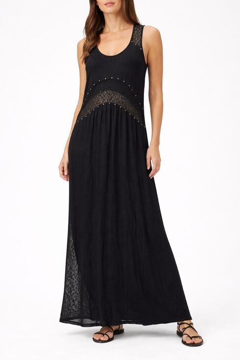 Revolve Dresses & Skirts - Revolve Blessed Are The Meek Whimsigoth Sheer Crochet Maxi Dress XS Fairy Grunge
